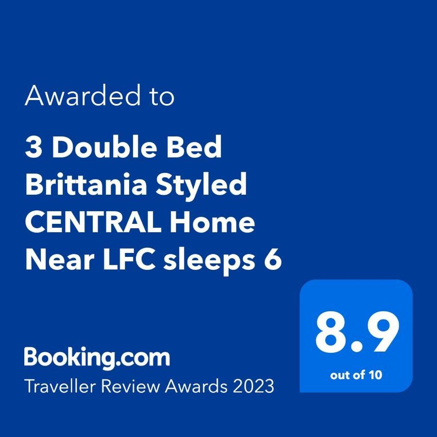 3 Double Bed Brittania Styled Central Home Near Lfc Sleeps 6 With Free Business Super Fast Fibre Broadband Λίβερπουλ Εξωτερικό φωτογραφία